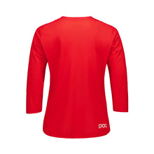 Koszulka rowerowa damska POC W's Motion Air 3/4 Jersey czerwona
