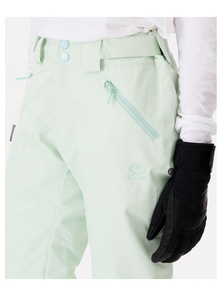 Spodnie narciarskie RIP CURL Rider High Waist Pant miętowy - Adventure Sports