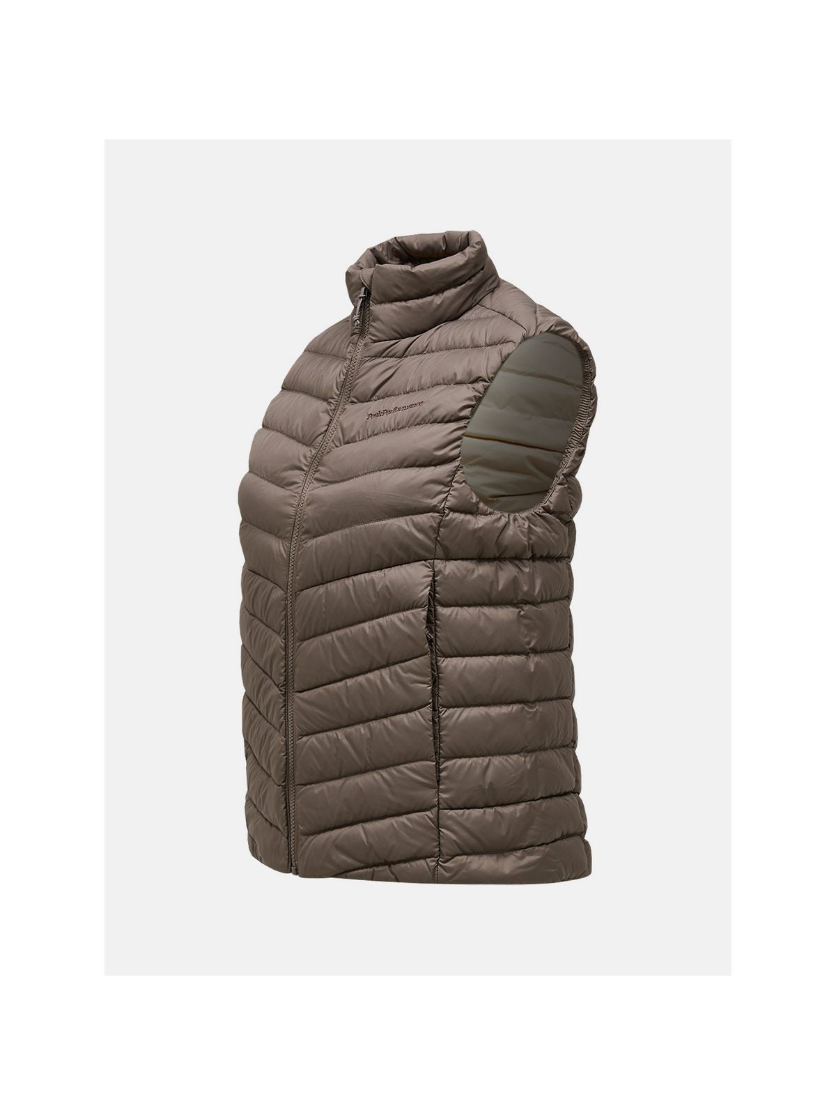 Kamizelka puchowa damska PEAK PERFORMANCE Frost Down Vest brązowa