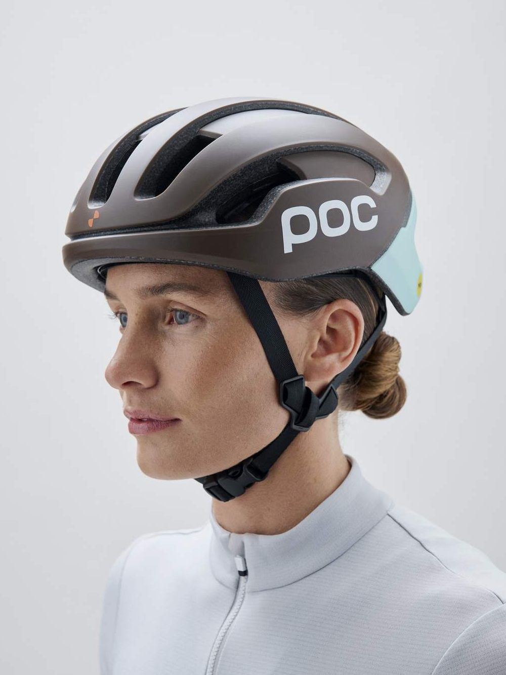 Kask rowerowy POC Omne Air MIPS brązowy