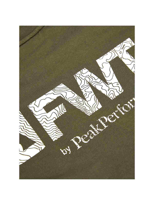 Koszulka PEAK PERFORMANCE FWT Logo Tee zielony
