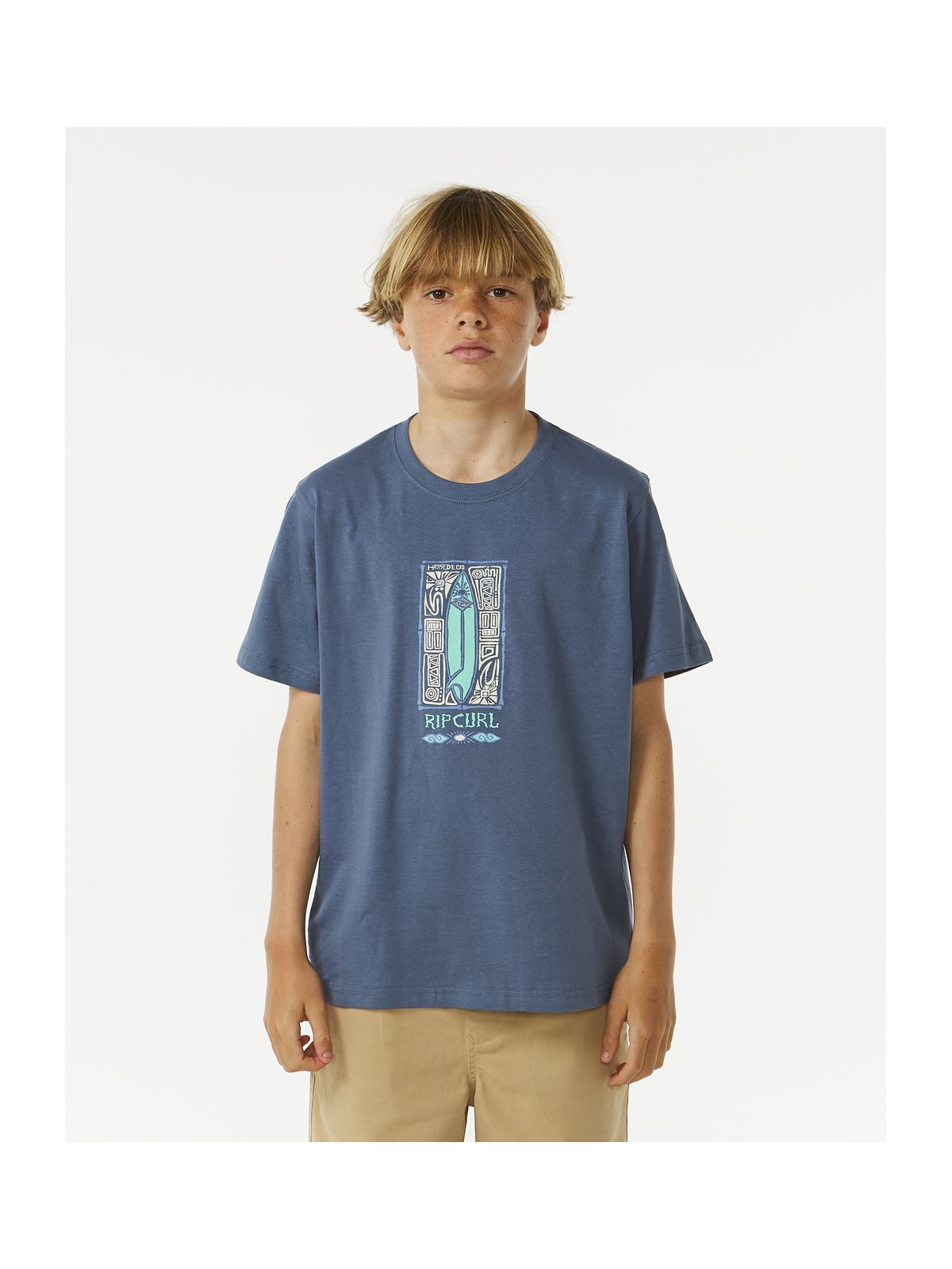 Koszulka RIP CURL Lost Islands Tee Kid granatowy - Adventure Sports