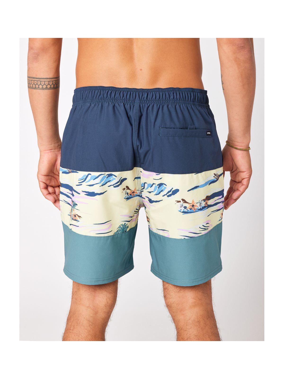 Boardshorty RIP CURL Allover Semi Elastic 17’’ żółty - Adventure Sports