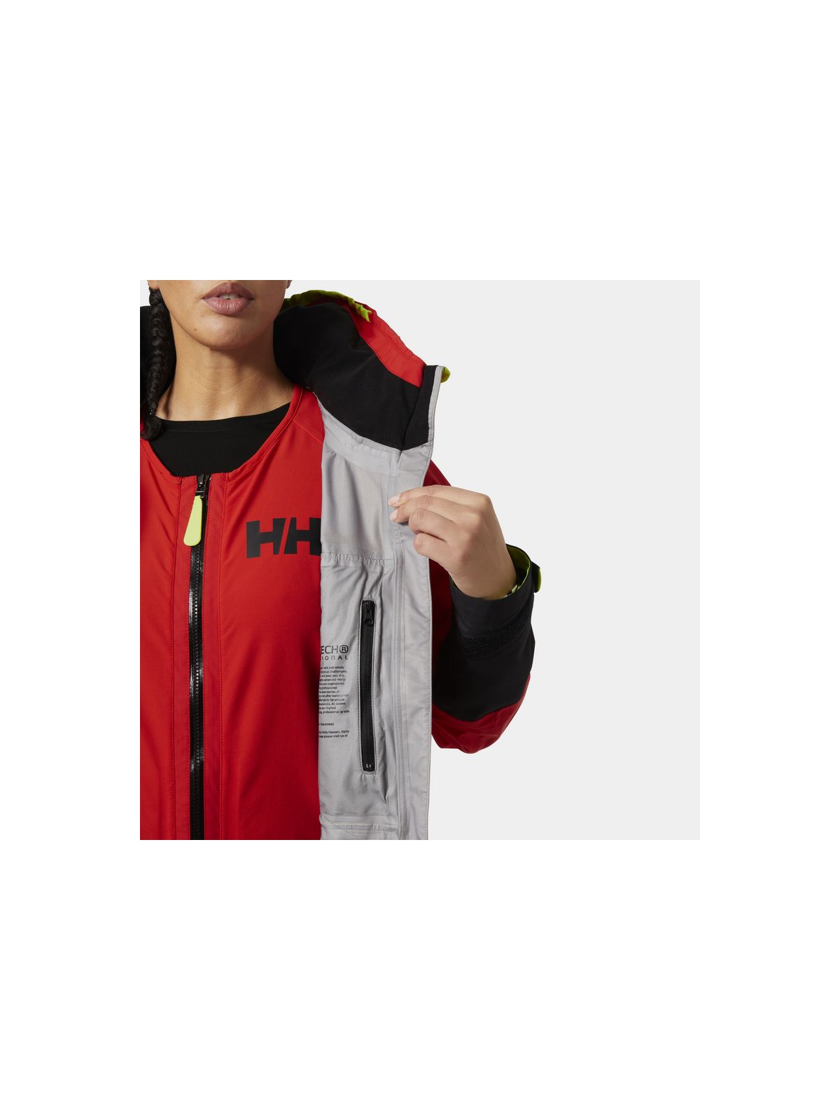 Kurtka damska HELLY HANSEN W Ægir Race Jacket 2 Kolor czerwona