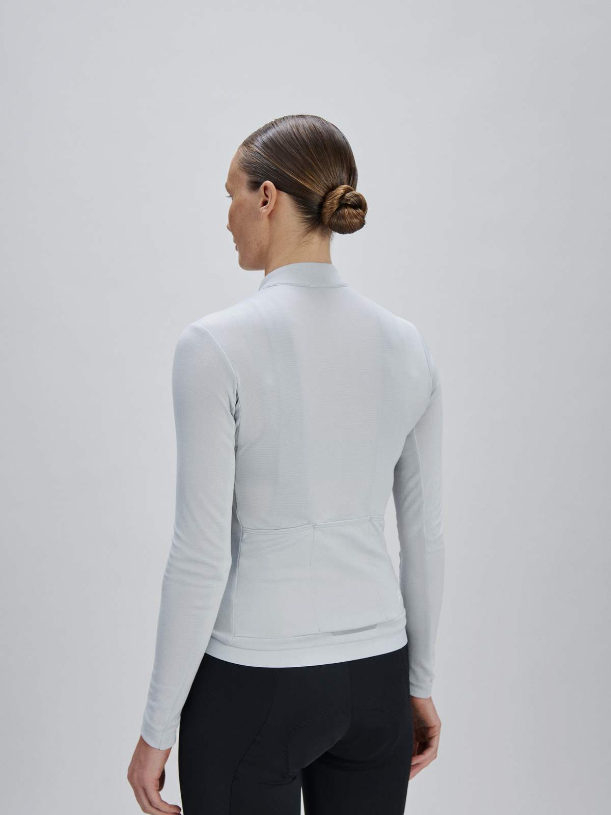Koszulka rowerowa POC W's Thermal Lite LS Jersey szara