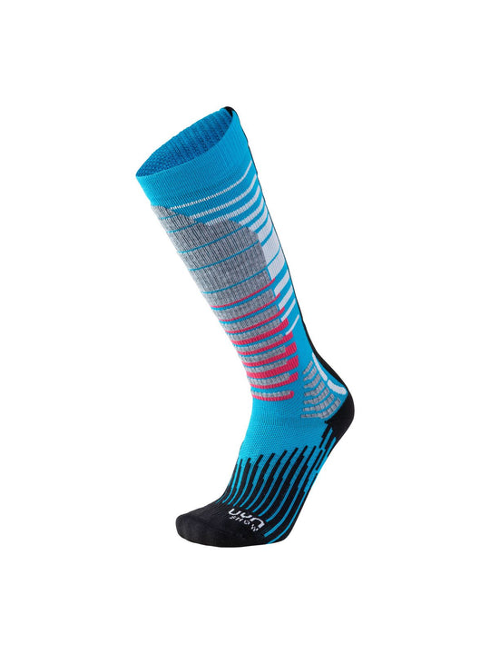Skarpety UYN W Ski Snowboard Socks niebieski
