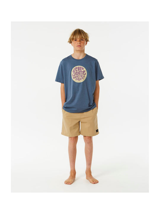 Koszulka RIP CURL Filgree Ss Tee Boy granatowy

