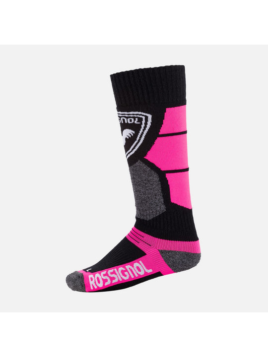 Skarpety narciarskie dziewczęce ROSSIGNOL L3 Jr Premium Wool różowy - Adventure Sports
