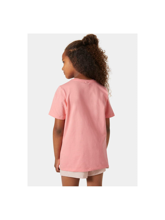 Koszulka HELLY HANSEN Jr Hh Logo T-Shirt różowy - Adventure Sports
