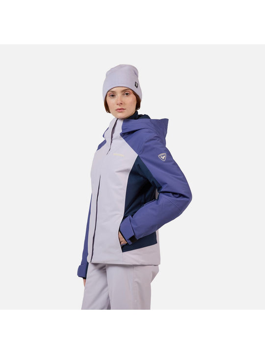 Kurtka narciarska damska ROSSIGNOL W VELIKA INSULATED JKT szara
