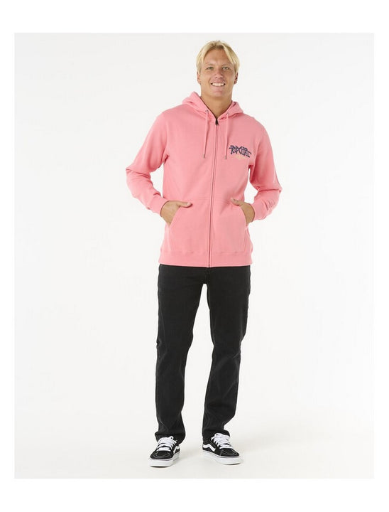 Bluza męska RIP CURL Shred Zip Thru różowa

