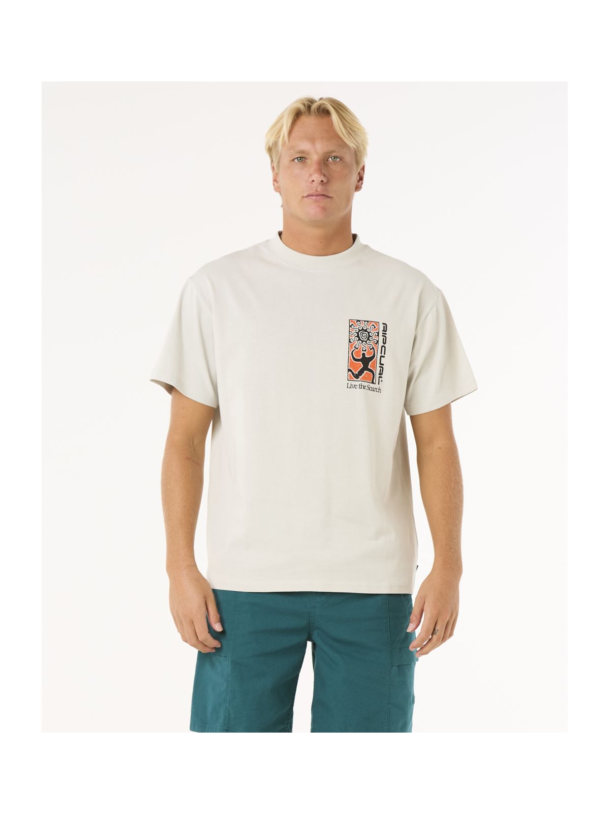 Koszulka RIP CURL Search Dawn Tee szary