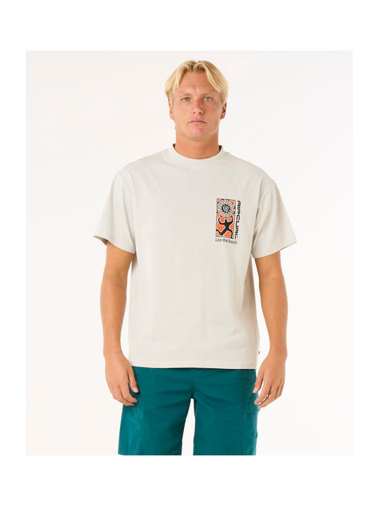 Koszulka RIP CURL Search Dawn Tee szary
