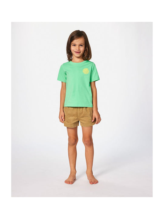 Koszulka RIP CURL WETSUIT ICON TEE -BOY zielona - Adventure Sports

