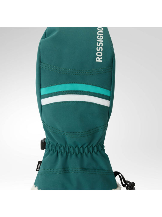 Rękawice narciarskie damskie ROSSIGNOL W Piste Mittens R-Shell Dry zielone
