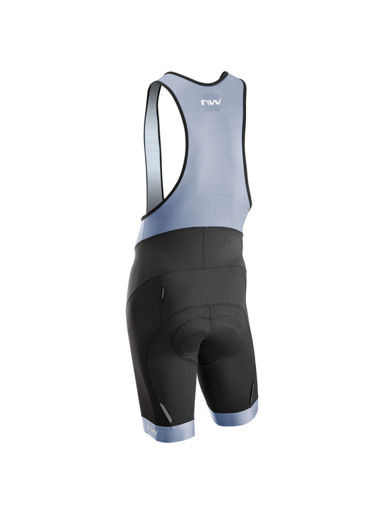 Spodenki rowerowe NORTHWAVE Active Evo Bibshort czarno szare
