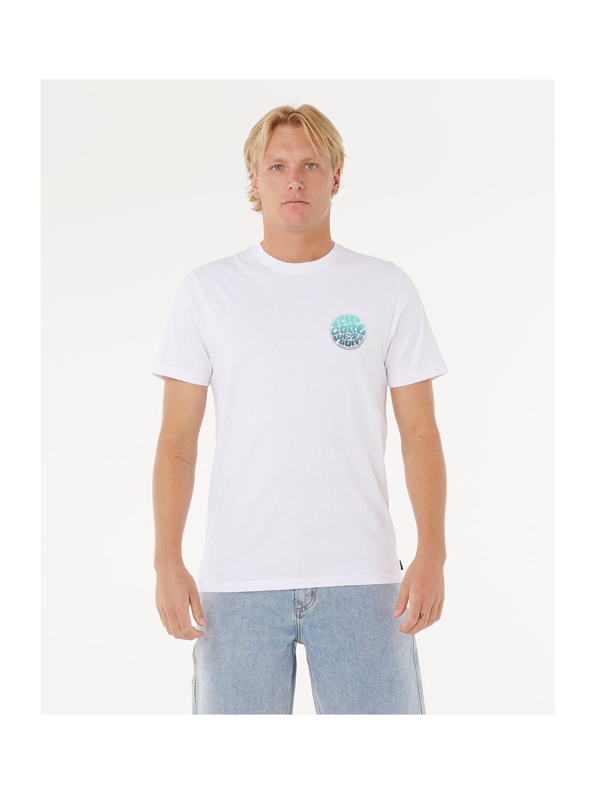 Koszulka RIP CURL WETTIE PASSAGE ICON TEE biała