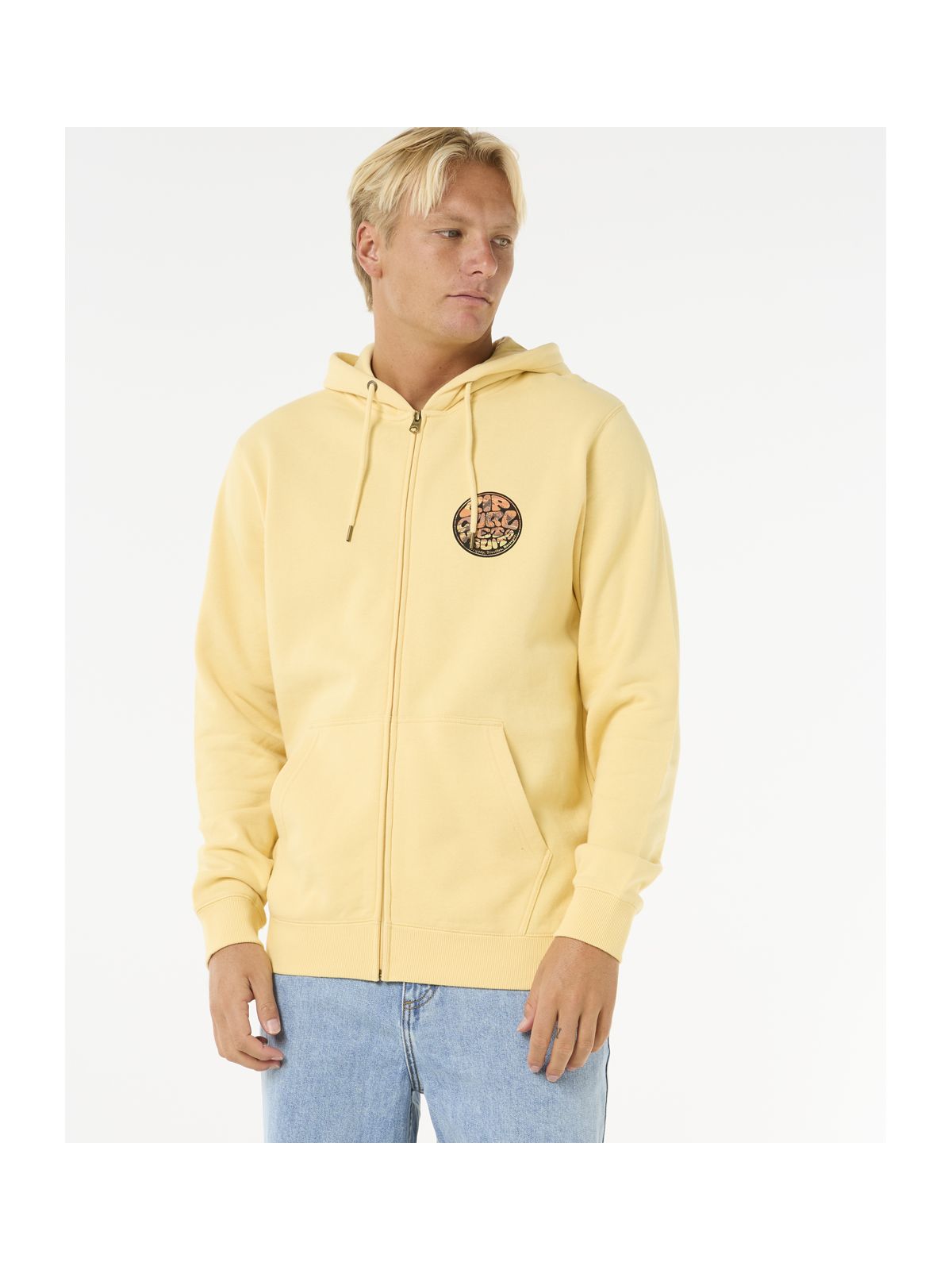 Bluza RIP CURL Wettie Passage Icon Zip Thru żółta