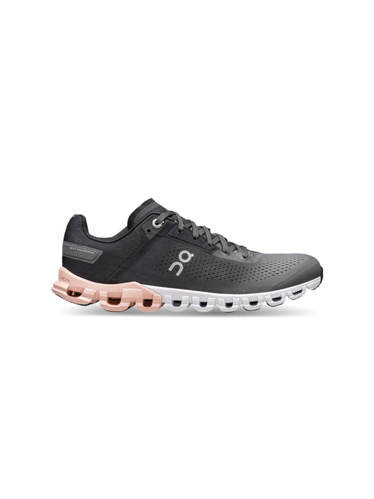 Buty biegowe damskie ON RUNNING W CLOUDFLOW - szare/różowe
