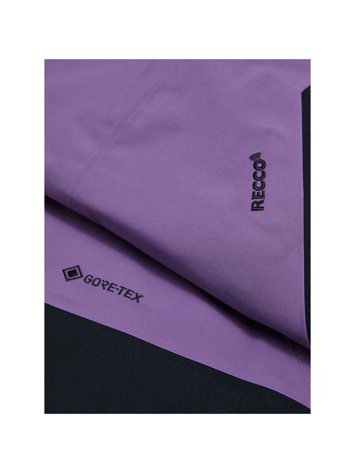 Spodnie narciarskie damskie PEAK PERFORMANCE Alpine GORE-TEX C-Knit 3L Shell Pants fioletowe