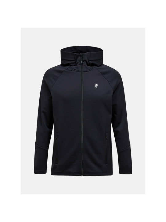 Bluza z kapturem męska PEAK PERFORMANCE M Rider Essentials Zip Hood czarna
