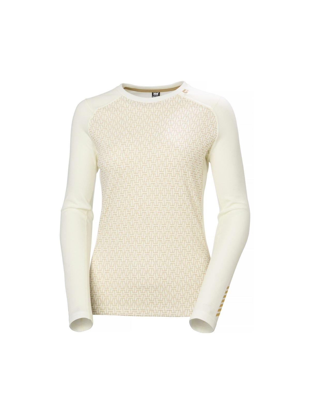 Bielizna termiczna damska HELLY HANSEN W LIFA MERINO MIDW GRA CREW biała