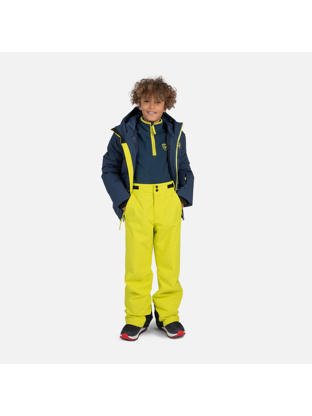 Bluza dziecięca ROSSIGNOL Jr Strawpile Fleece Hz granatowy