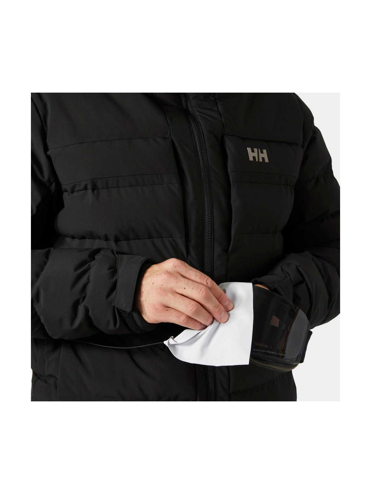 Kurtka narciarska męska HELLY HANSEN BOSSANOVA PUFFY JACKET czarna