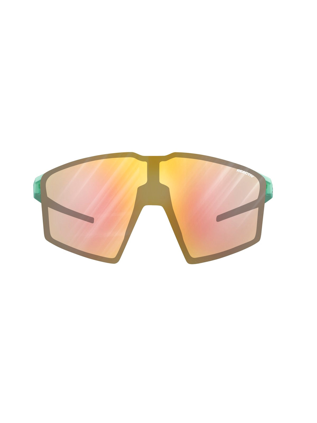 Okulary fotochromowe Julbo Edge - miętowy | Reactiv Light Amplifier cat 1-3 - L - Adventure Sports