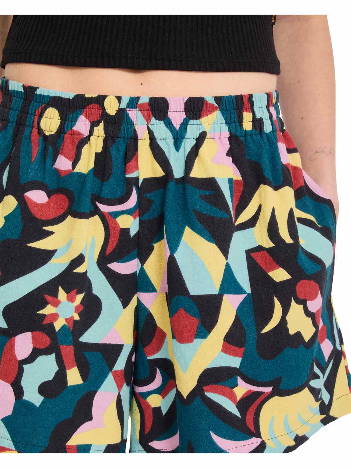 Szorty damskie VOLCOM Fa Bruno Lucas Short multikolor