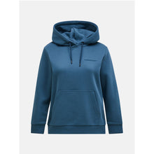 Bluza PEAK PERFORMANCE Original Small Logo Hood Women niebieski
