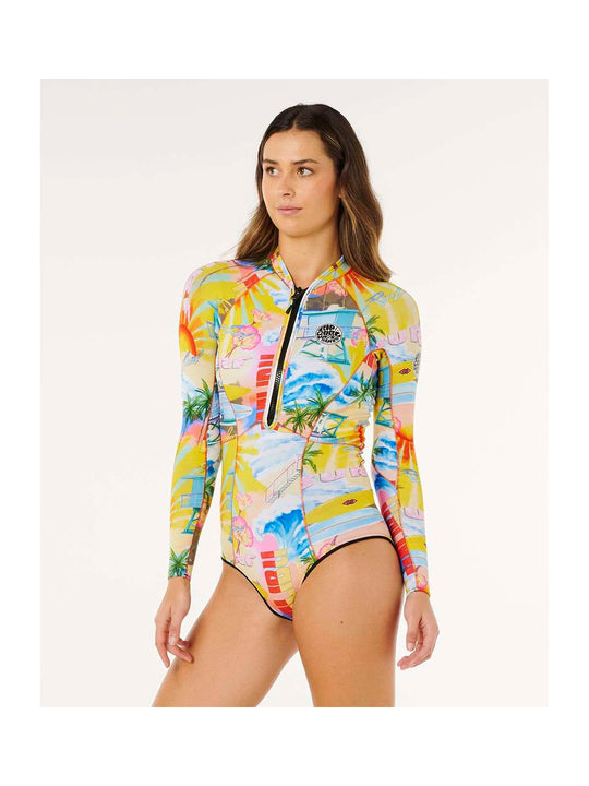 Pianka damska RIP CURL G-Bomb 1.5Mm Ls Fz Full Spring multikolor
