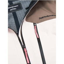 Kurtka narciarska damska PEAK PERFORMANCE Vertec HIPE 3L Shell Jacket różowa
