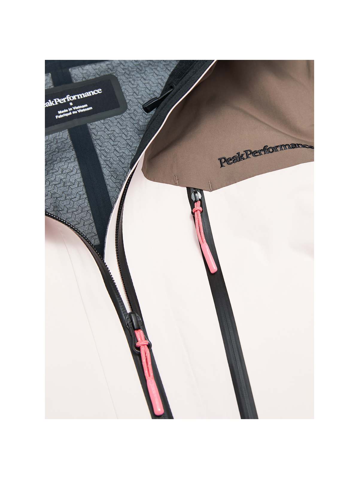 Kurtka narciarska damska PEAK PERFORMANCE Vertec HIPE 3L Shell Jacket różowa