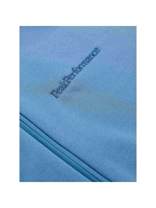 Bluza Peak Performance Flo M Chill Light Zip Hoo szary - Adventure Sports
