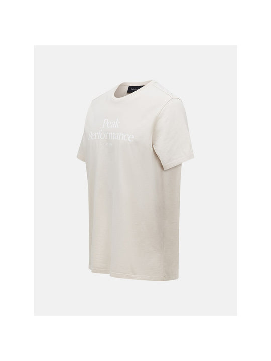 Koszulka damska Peak Performance M Original Tee beżowy - Adventure Sports
