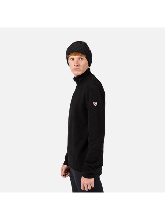 Sweter męski ROSSIGNOL SIGNATURE HZ SWEATER czarny
