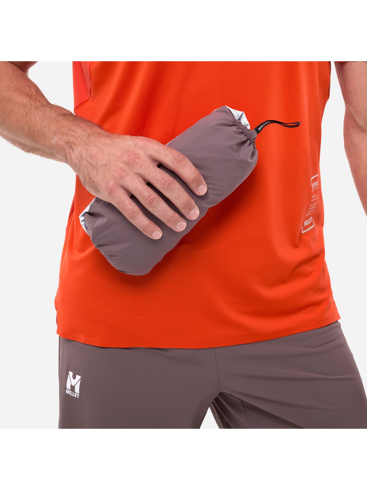 Koszulka męska MILLET Intense Pro Light Ts Ss M czerwona