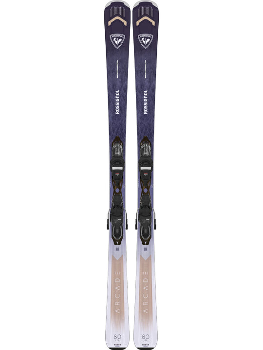 Narty ROSSIGNOL Arcade W 80 Ltd Retail + wiązania LOOK Xpress W 10 Gw B83 Granitblack
