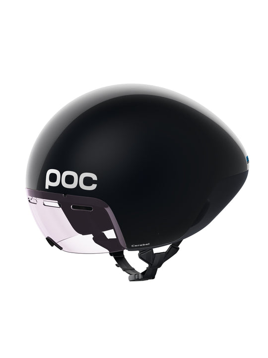Kask rowerowy POC CEREBEL - czarny - M - Adventure Sports
