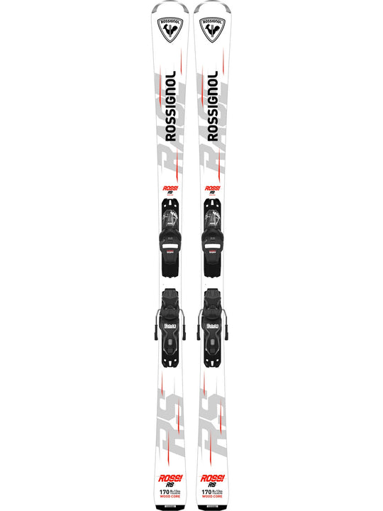Narty ROSSIGNOL Rossi Rs White + wiązania LOOK Xpress 10 Gw B83 Black
