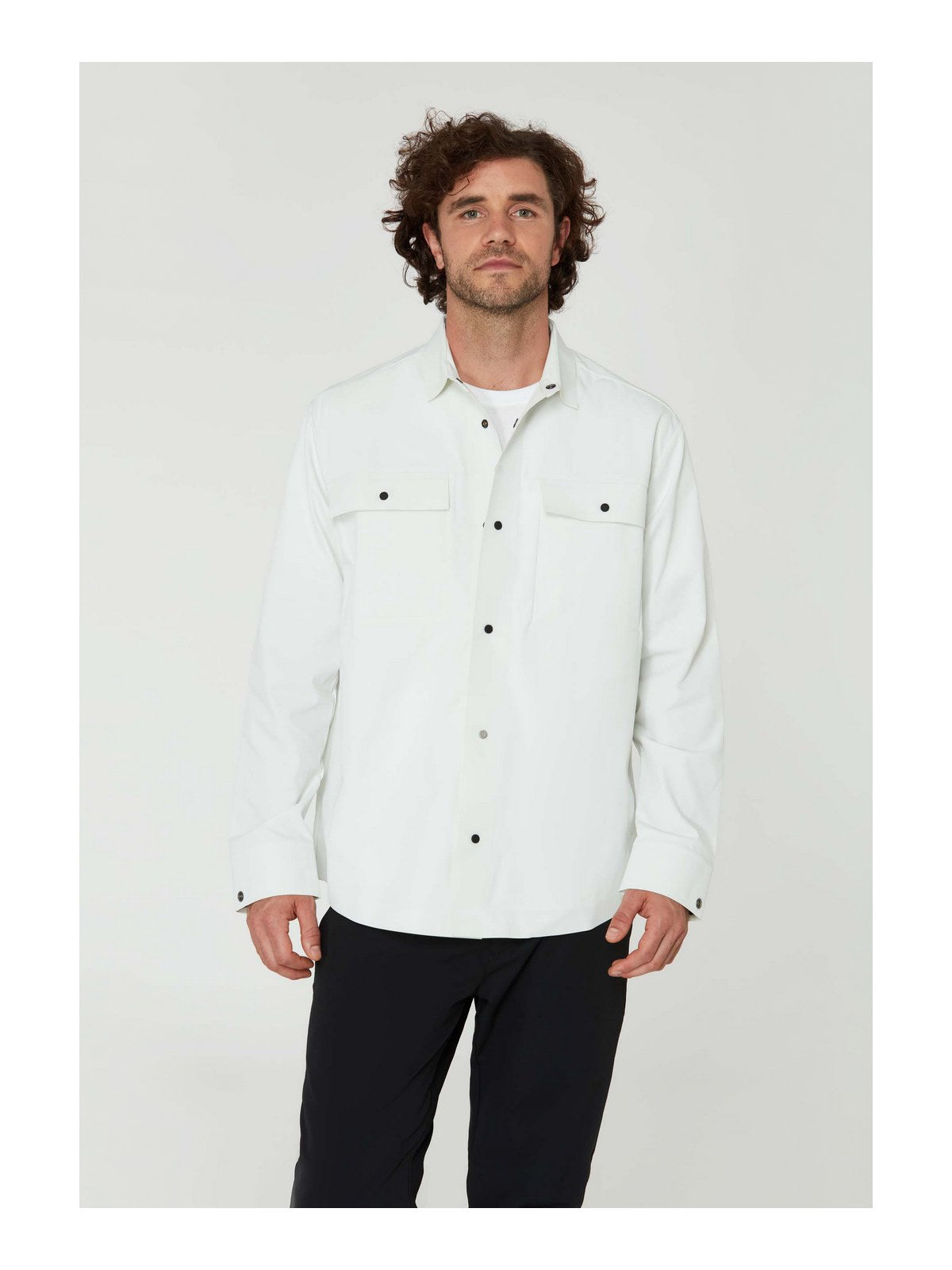 Koszula męska SAIL RACING Race Edition Tech Shirt Biały - Adventure Sports