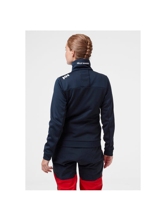 Bluza damska HELLY HANSEN W Crew Fleece Jacket Kolor granatowa
