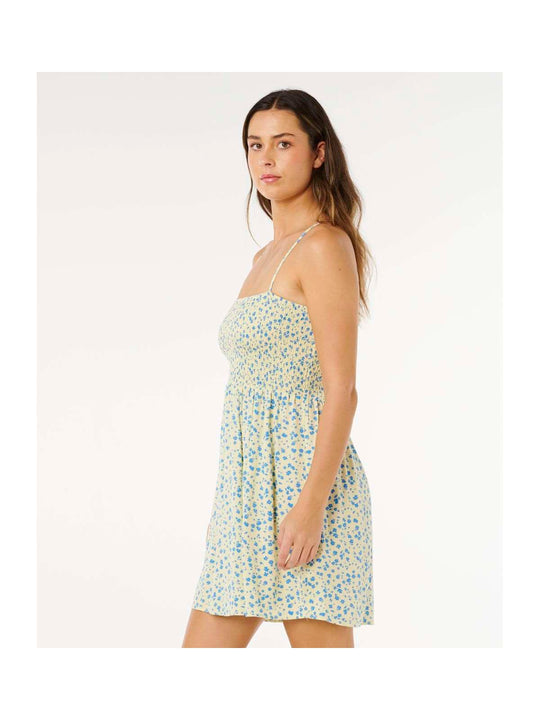 Sukienka RIP CURL Surf Side Shirred Dress żółta
