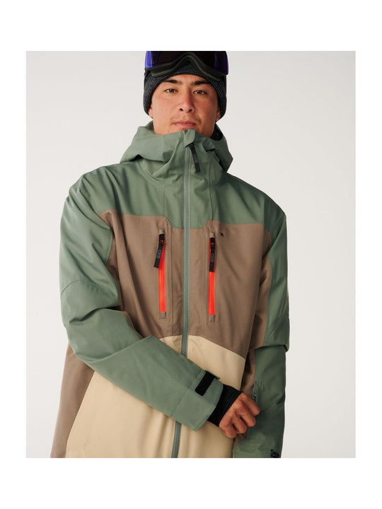 Kurtka męska RIP CURL S-Series Core 20K/20K Jkt zielona
