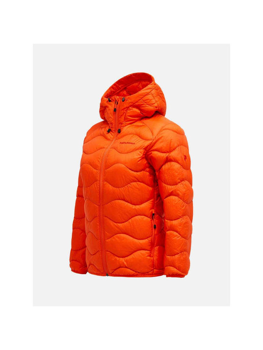 Kurtka PEAK PERFORMANCE Helium Down Hood Jacket Women czerwony
