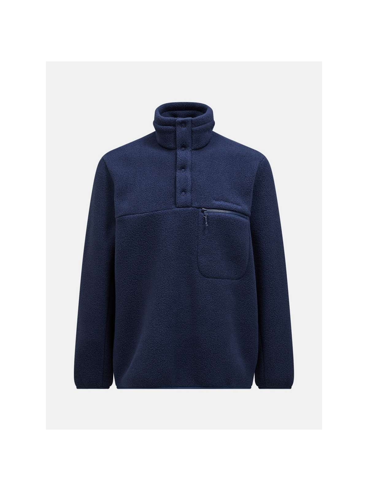 Polar Peak Performance M Fleece Snap T granatowy - Bluza - Adventure Sports