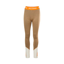 Bielizna termiczna damska HELLY HANSEN W LIFA MERINO MIDWEIGHT PANT brązowa
