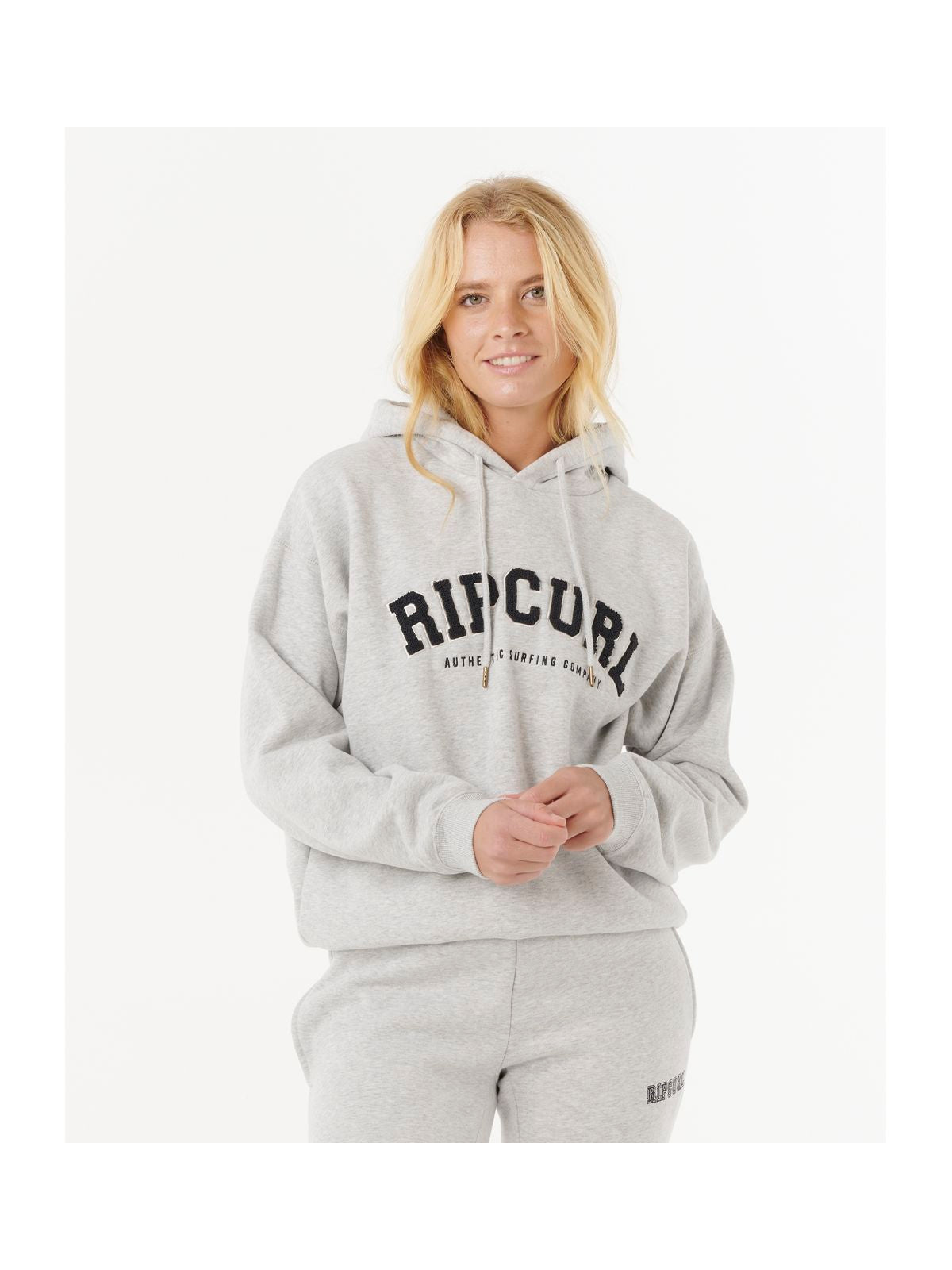 Bluza RIP CURL VARSITY HOODIE szara