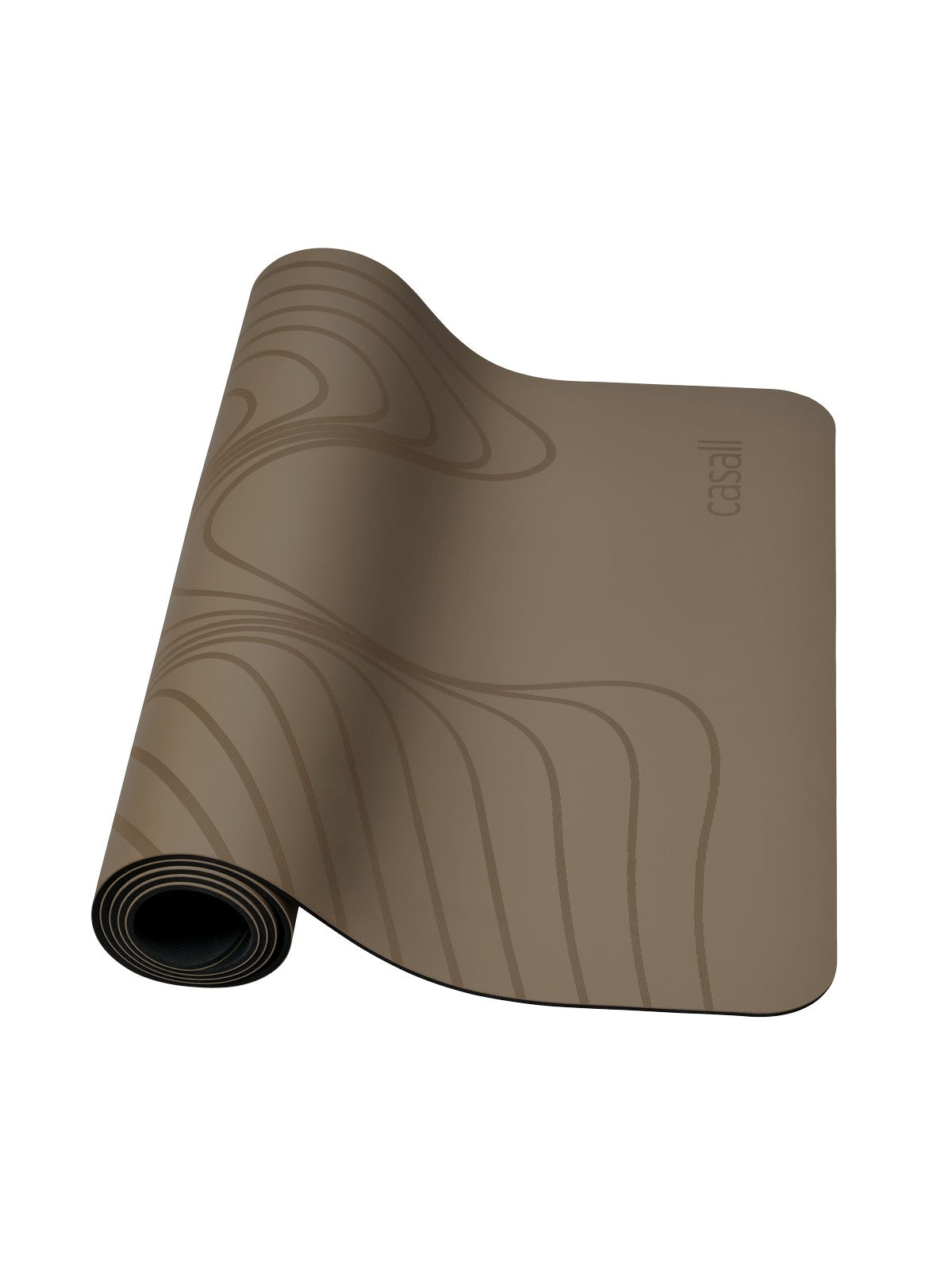 Mata CASALL Yoga Mat Grip & Cushion III Surge 5mm kolor brązowy